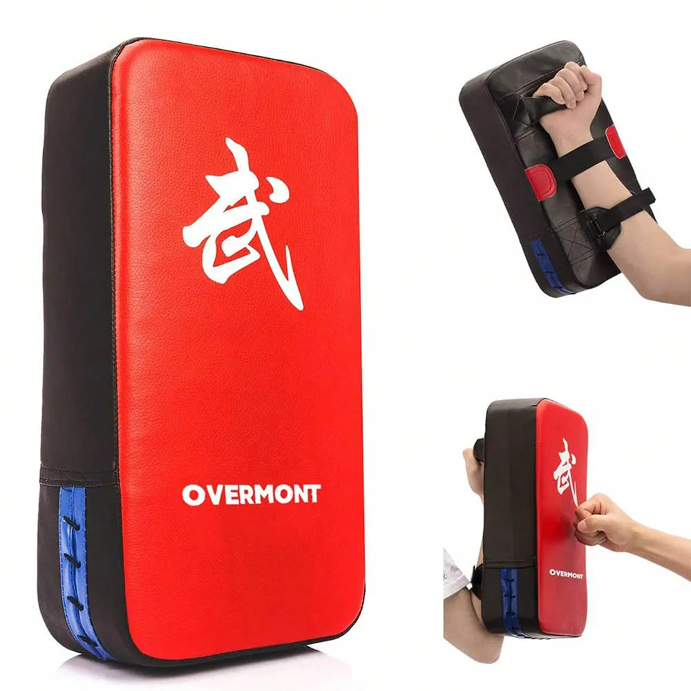 Fitness Taekwondo Kick Pad 1 Punching Bag Boxing Mat Sandbag PU Leather Training Equipment Muay Thai Foot Target Strike Shield