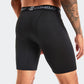 Men Boxers Sports Underwear Underpants Gym Shorts M L XL Black Quick-Drying Sweatpants Moisture Absorption Breathable Fitness