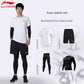 Li Ning Running Sports Suit Men's Gym Clothes Fall and Winter Quick Drying Clothes Tights Morning Running Winter Training Wear