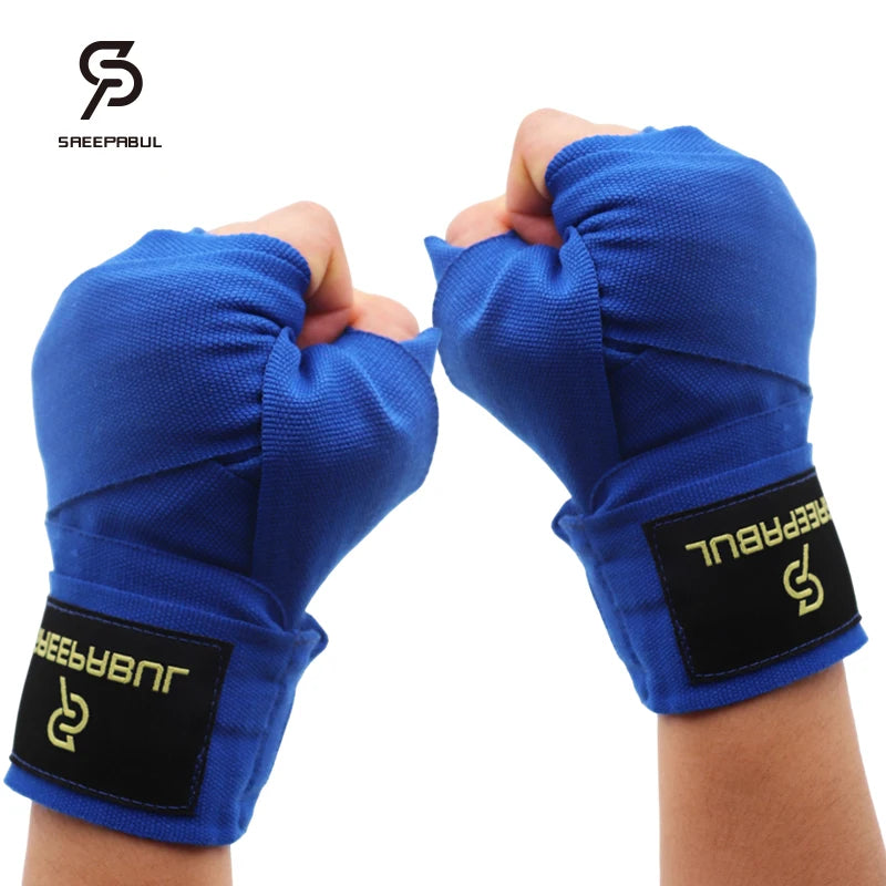 Free Shipping 3M/5M Poly&Cotton Boxing Handwraps Bandage Training Gloves Kickboxing Muay Thai MMA Hand Wraps Sports Strap