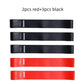 5Pcs/Set Yoga Resistance Rubber Bands Bodybuilding Elastic Bands Pilates Exercise Workout Bands Expander Belt Fitness Equipment