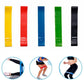 5Pcs/Set Yoga Resistance Rubber Bands Bodybuilding Elastic Bands Pilates Exercise Workout Bands Expander Belt Fitness Equipment