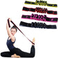 4*90cm Yoga Elastic Stretch Belt Fitness Resistance Band Exercise Pull Strap Sports For Pilates Dance Gymnastics Body Building