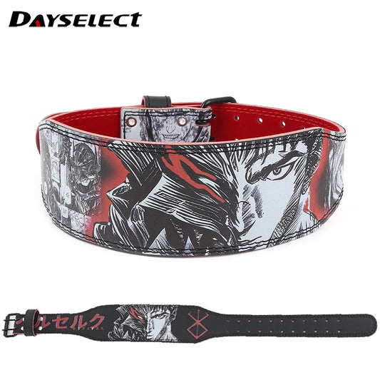 1Pcs New Weightlifting Belt Hard Pull Squat Free Adjustment Fitness Belt Lumbar Strength Training Back Support Lumbar Protection