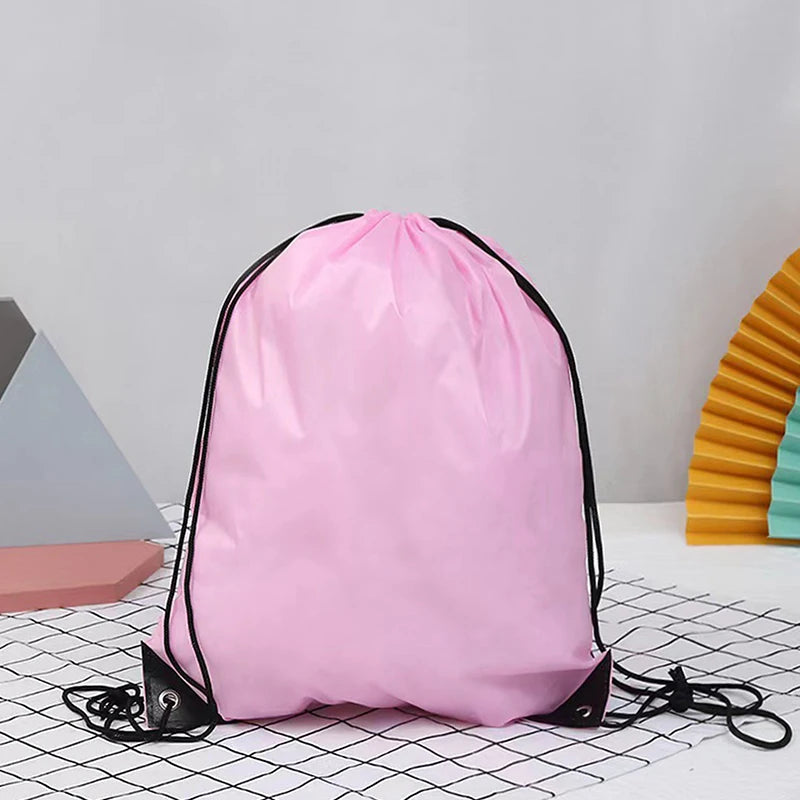 Waterproof Foldable Gym Bag Bundle Pocket Fitness Backpack Drawstring Shop Pocket Hiking Camping Swimming Men Women Sports Bags