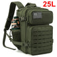 25/45L Women/men Backpack for Tactical Laser Cut Molle heavy duty backpack School Bag Gym Rucksack Treeking with Dual Cup Holder