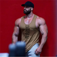 2023 new mens cotton tank tops shirt gym fitness vest sleeveless male casual bodybuilding sports man Workout clothes clothing