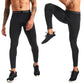 Men's Running Leggings Sportswear Quick Dry Gym Fitness Tights Workout Training Jogging Sports Trousers Compression Sport Pants