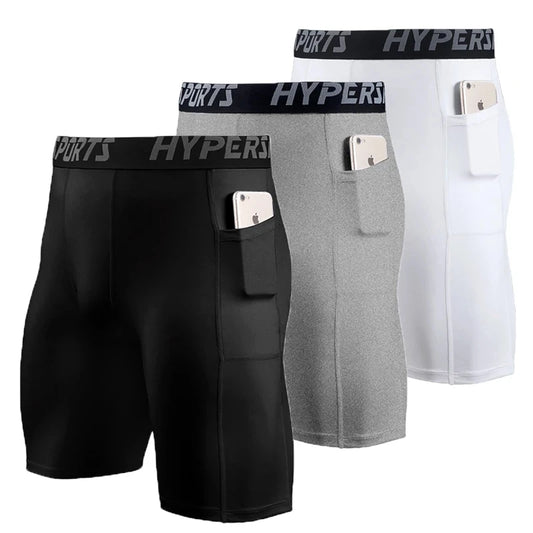 2023 Compression Shorts Men Summer Sportswear Training Tights Gym Fitness Leggings Short Pants Sport Bottoms Running Shorts Men