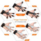 Hand Grip Strengthener Physical Tools Guitar Finger Trainer Training and Exercise Gym 6th Level Resistance Gripster Expander