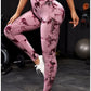 Tie Dye Yoga Pants Sport Leggings Women Seamless High Waist Push Up Woman Tights Fitness Workout Leggins Gym Clothing 2024 New