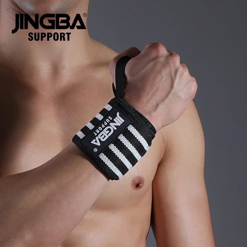 1PC Wristband Wrist Support Brace Straps Extra Strength Weight Lifting Wrist Wraps Bandage Fitness Gym Training