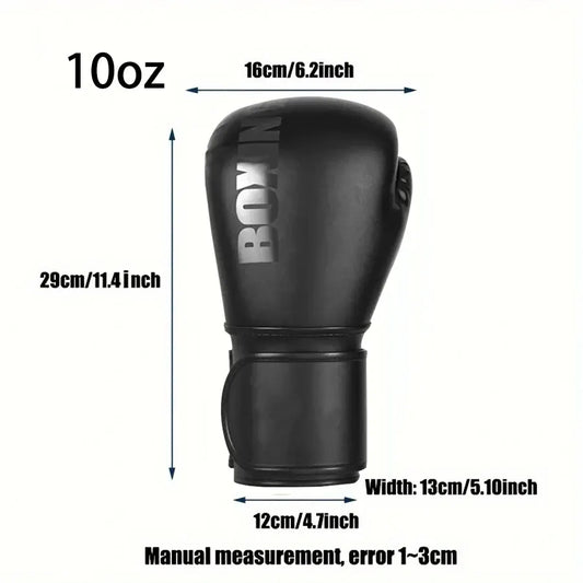 Professional Boxing Gloves 12oz, Suitable For Adults, Mma, Boxing, Kickboxing, Partition, Muay Thai, Sanda Training Gloves