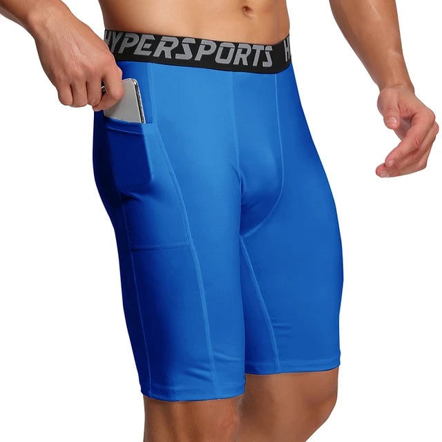 2023 Compression Shorts Men Summer Sportswear Training Tights Gym Fitness Leggings Short Pants Sport Bottoms Running Shorts Men