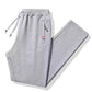 Spring Autumn Men Sweatpants Sportswear Fitness Gym Straight Cotton Track Pants Male Loose Joggers Trousers Plus Size 8XL