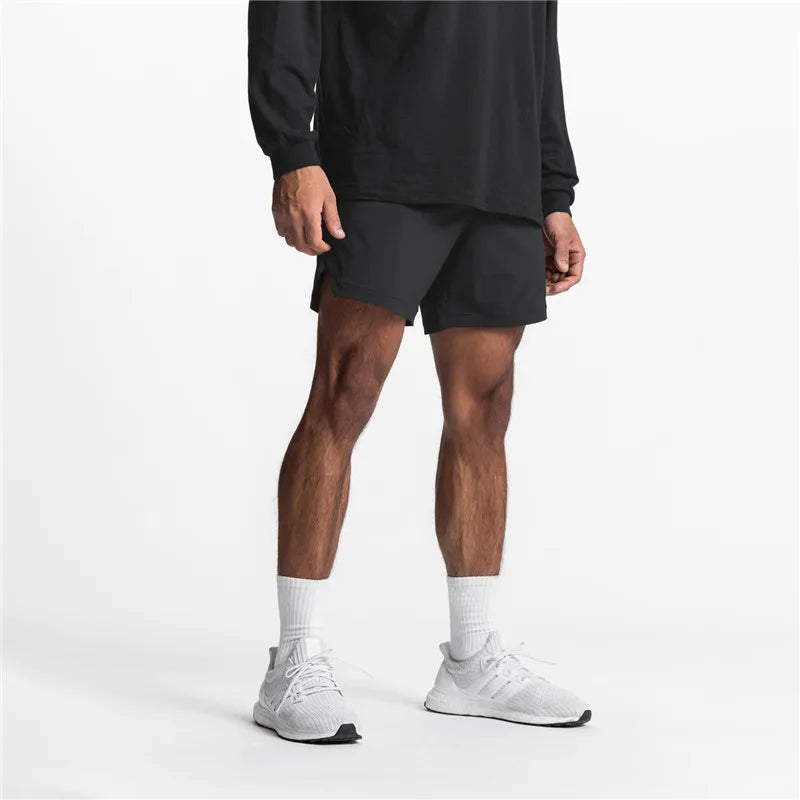 2025 NEW Summer Running Shorts Men Sports Jogging Fitness Shorts Quick Dry Mens Gym Men Shorts Gyms Short Pants For Men