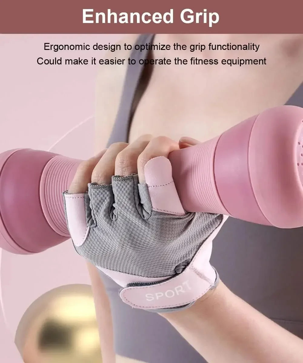 Workout Gloves with Excellent Grip Lightweight Gym Gloves for Weightlifting Cycling Exercise Training Fitness Rowing Unisex