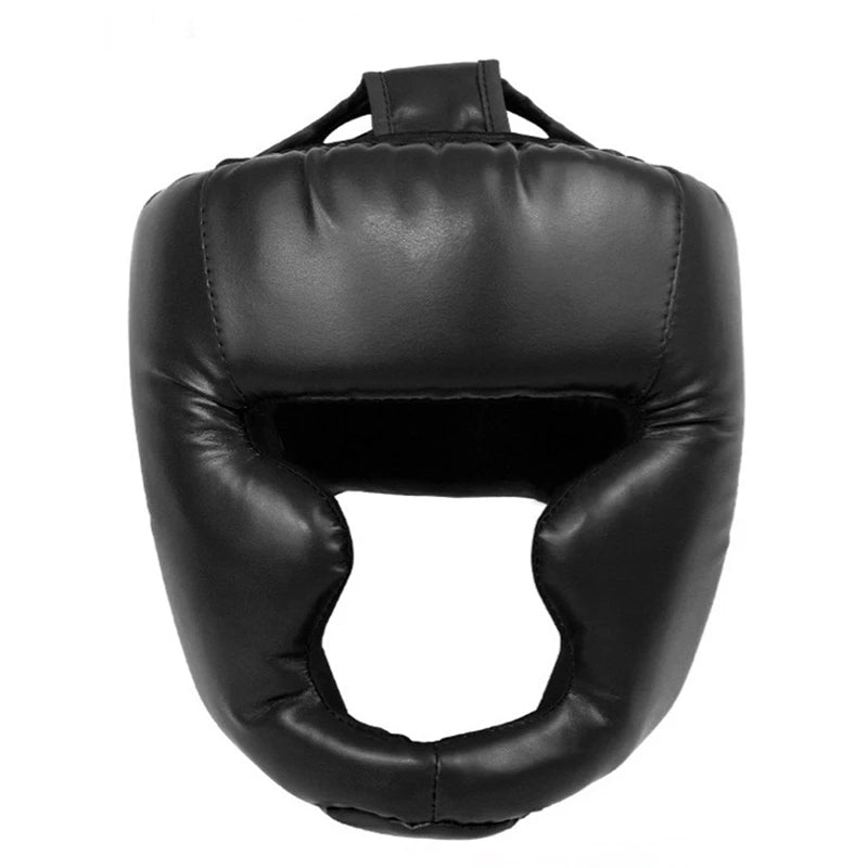 New Boxing Helmet Leather Karate Muay Thai Sanda Training Adults Kids Arts Helmet Head Guard Taekwondo Karate Boxing Helmets