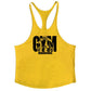 Men's Fitness Bodybuilding Tank Tops Brand Gym Sportswear Cotton Breathable Workout Muscle Vests Summer Sleeveless Y Back Shirt