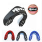 1pc  3D Teeth Pattern Boxing Mouth Guard Perfect Fit Adults with Case Mouth Guard  Suitable For Sanda Boxing and All Ball Sports