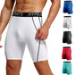 2023 Compression Shorts Men Summer Sportswear Training Tights Gym Fitness Leggings Short Pants Sport Bottoms Running Shorts Men