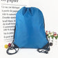 Waterproof Foldable Gym Bag Bundle Pocket Fitness Backpack Drawstring Shop Pocket Hiking Camping Swimming Men Women Sports Bags