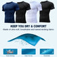 Men's Print Compression Shirts Summer Short Sleeve Rash Guard Gym Workout T-shirt Athletic Quick Dry Baselayer Undershirts Tops